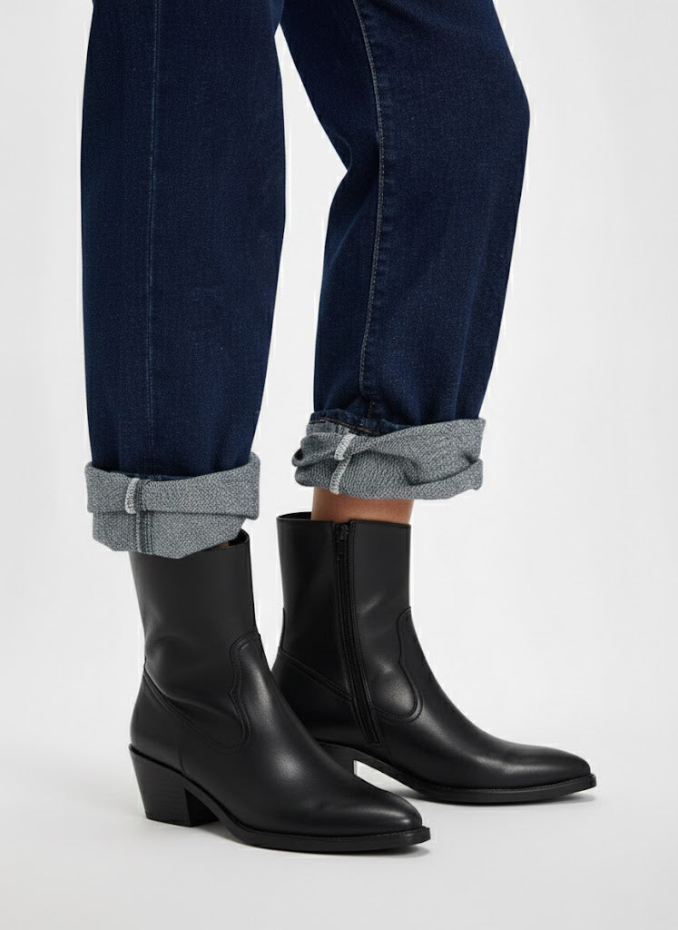 Rockport Womens Camdyn Bootie Waterproof Black CI2044