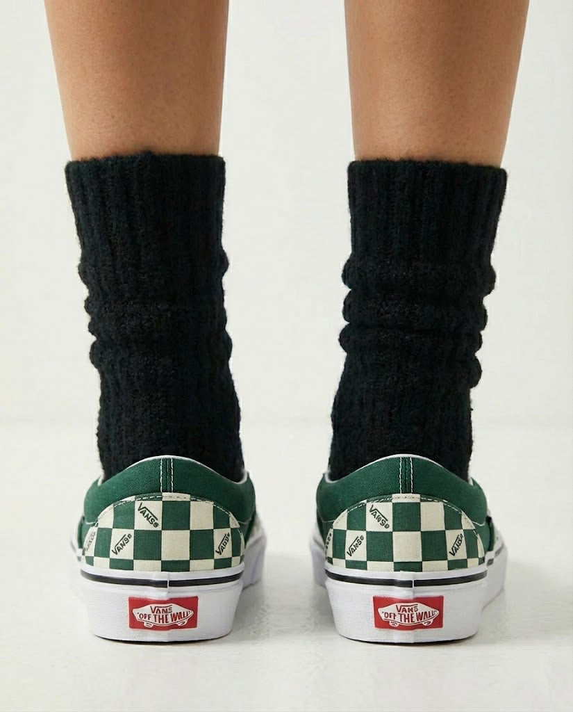 Vans Classic Slip-On Checkerboard Shoes Emerald VN000DAHEME