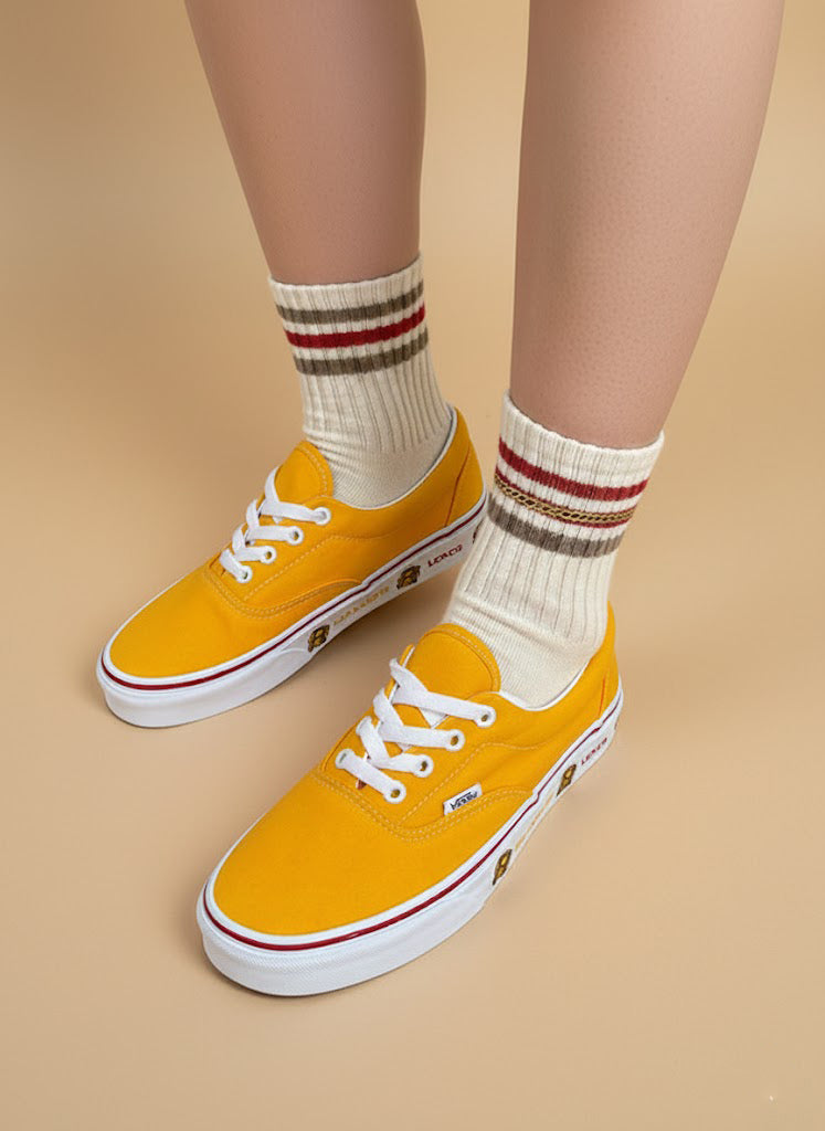 Vans Era Sidewall Print Saffron/Meals VN0A54F14G1