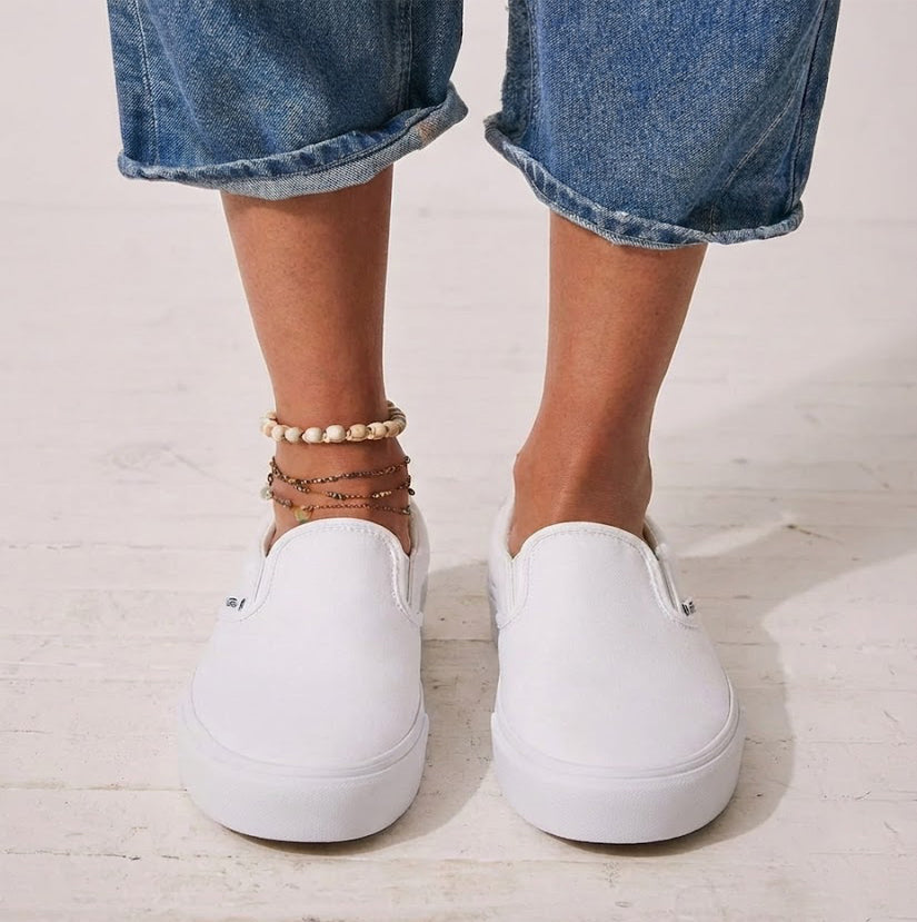 Vans Classic Slip-on Stackform Canvas White VN0A7Q5RW001 WHT