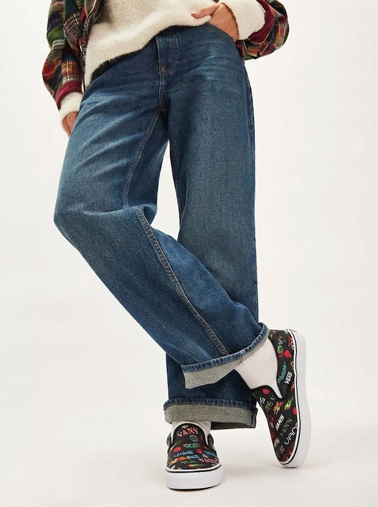 Vans Classic Slip-On Graffiti Black/White VN0A33TB43D