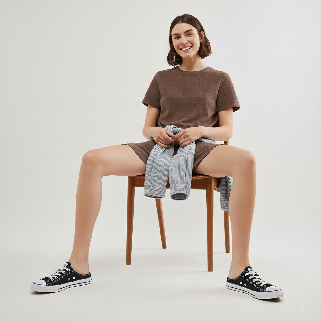 Converse Women's Chuck Taylor All Star Dainty Mule Slip Black/Black/White 567945F 001