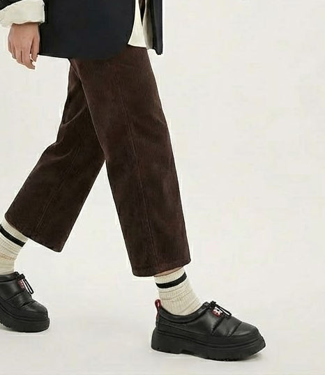 Hunter Womens Madi Insulated Water Resistant Slip-on Mules Shoes Black HWMADI 001