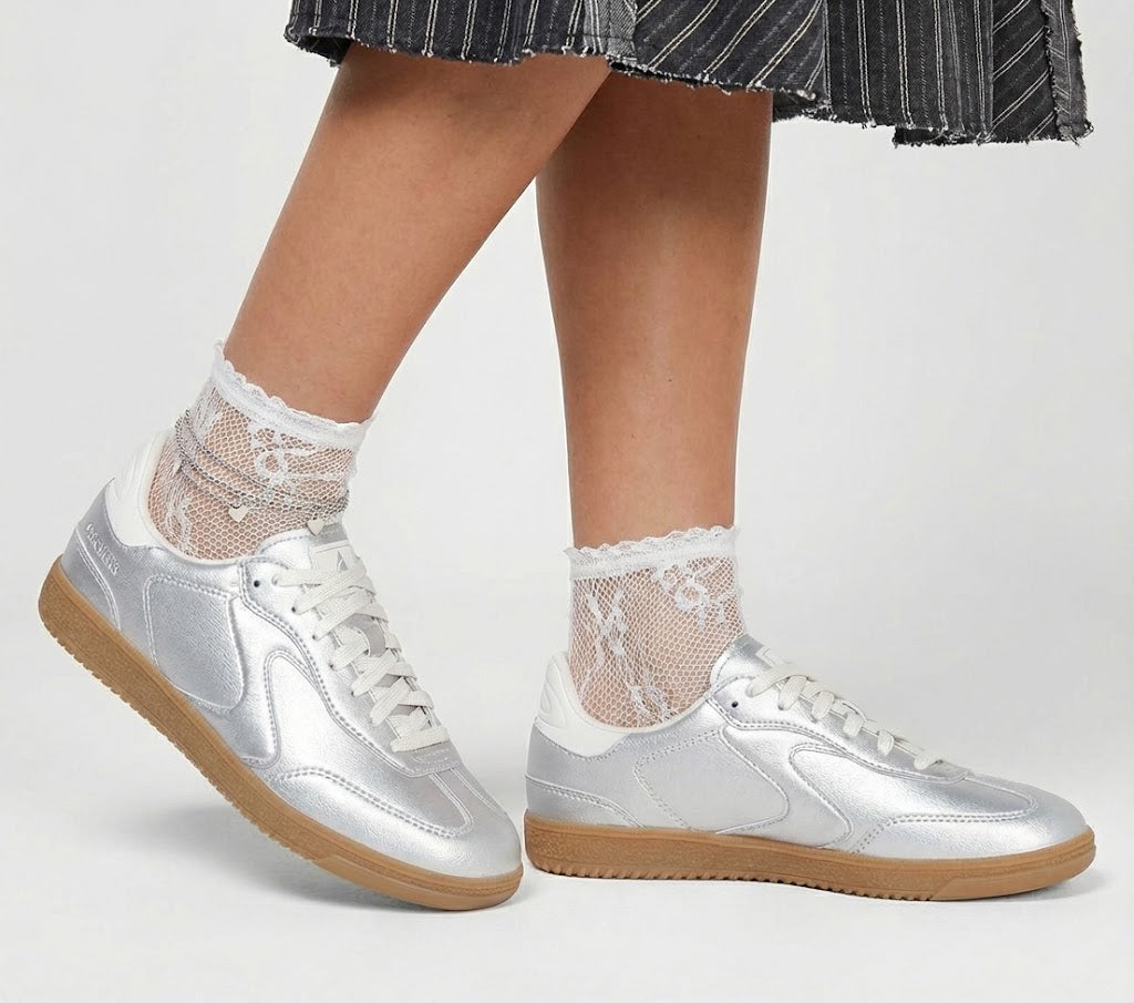 Skechers Women's Hotshot - Perfectly Polished Silver 185237 SIL