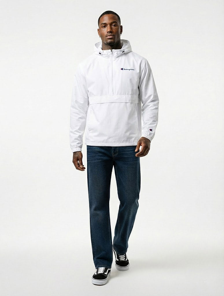 Champion Men's Packable Jacket White V1012 549369 045