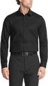 Calvin Klein Mens Steel+ Slim Fit Performance Stretch Dress Shirt Black 33K5754-OXR