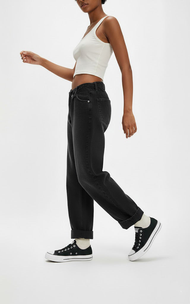 Converse Women's Chuck Taylor All Star Platform Low Top Black/White/White 560250C