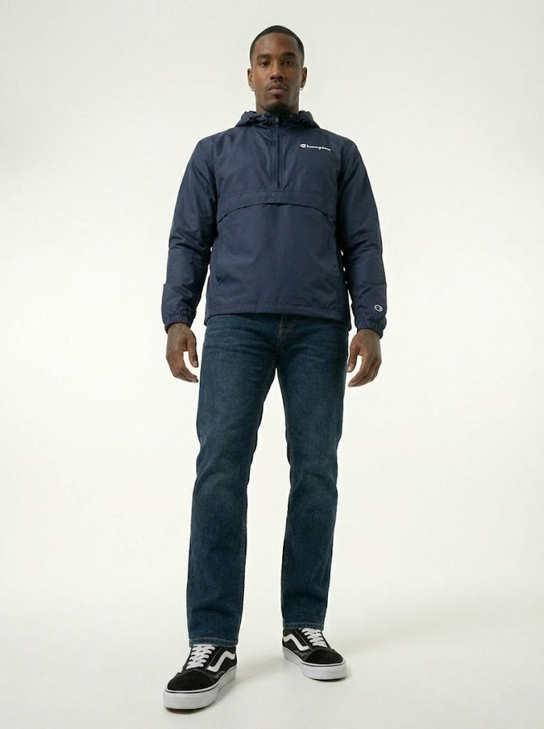 Champion Men's Packable Jacket Navy V1012 549369 031