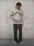 Champion Reverse Weave Hoodie Arch Logo Oxford Grey GF68 586DOB 1IC