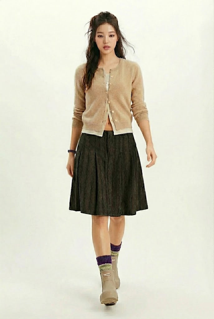 Hunter Women's Wales Waterproof Rain Booties Light Natural HWWALES 110