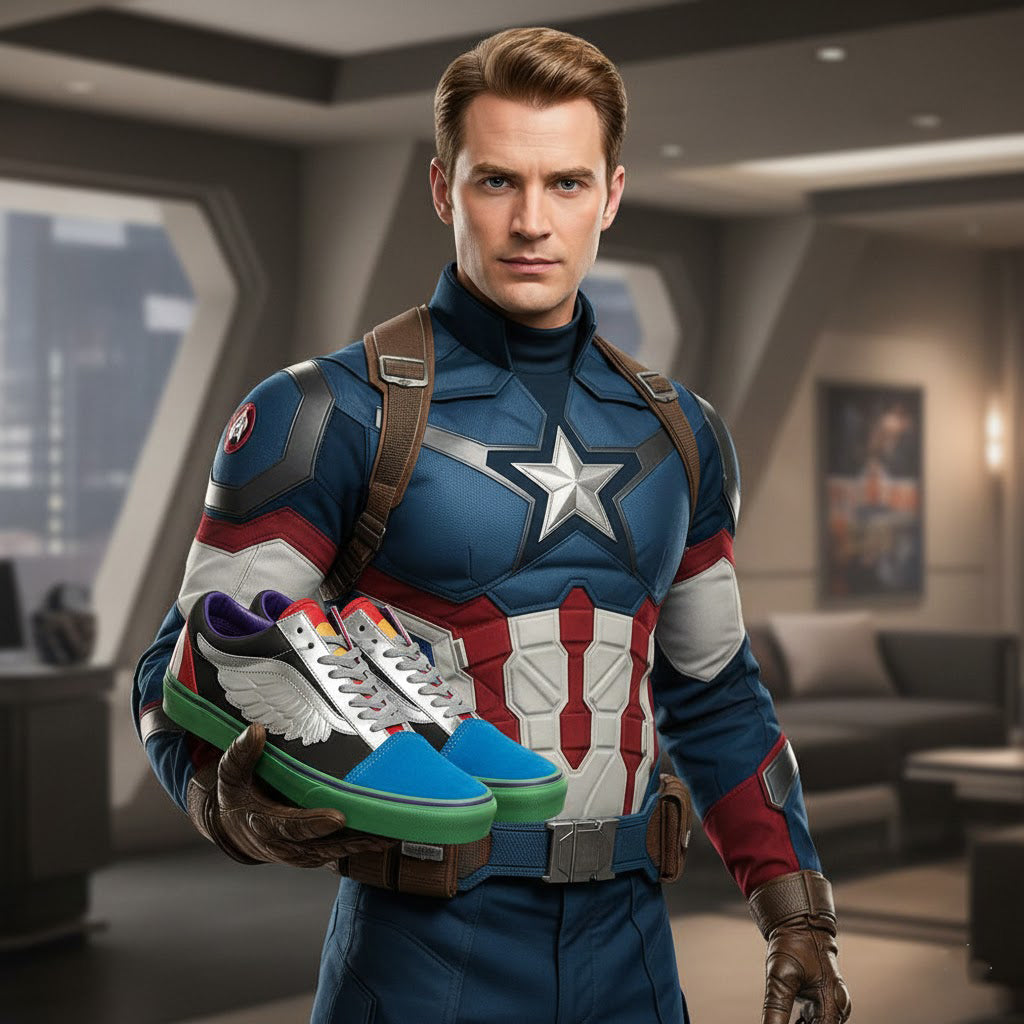Vans X Marvel Old Skool Avengers Multi VN0A38G1U3V
