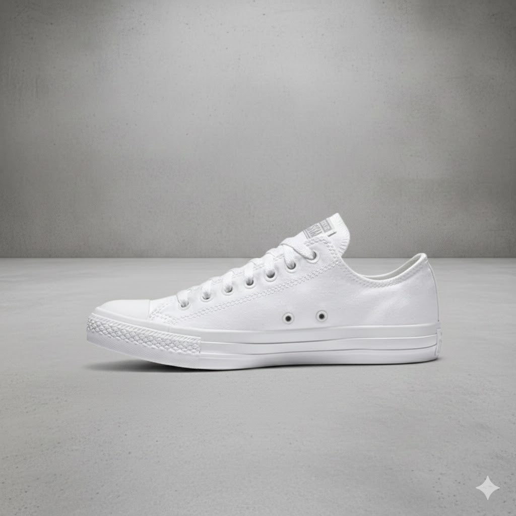 Converse Unisex Chuck Taylor All Star OX White Monochrome 1U647