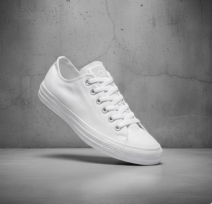 Converse Unisex Chuck Taylor All Star OX White Monochrome 1U647