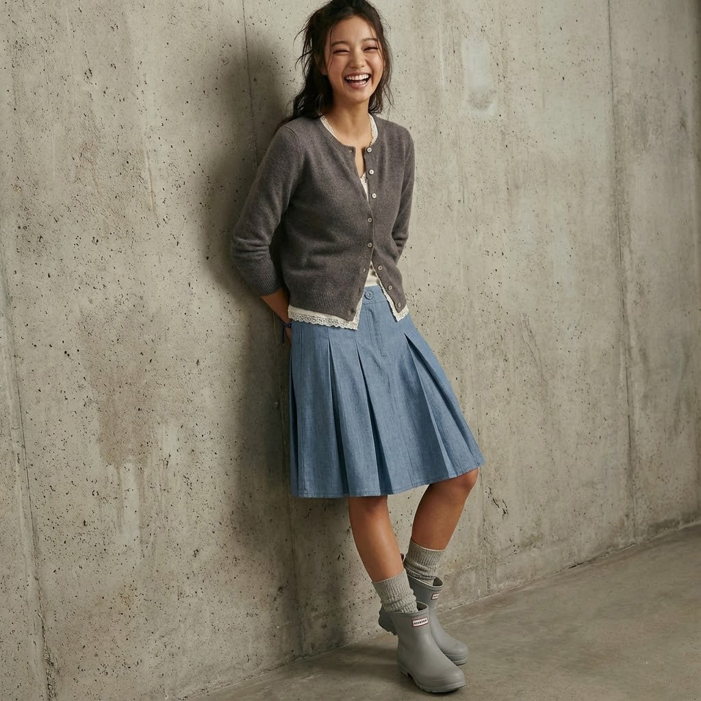 Hunter Women's Play Short Rain Boots Zinc WFS2020RMA ZNC