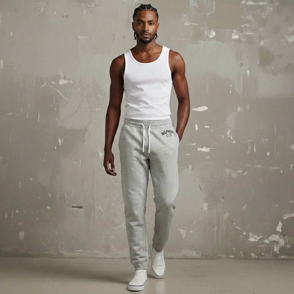 Tommy Hilfiger Men's Jogger Pant Grey Heather 09T4451 004