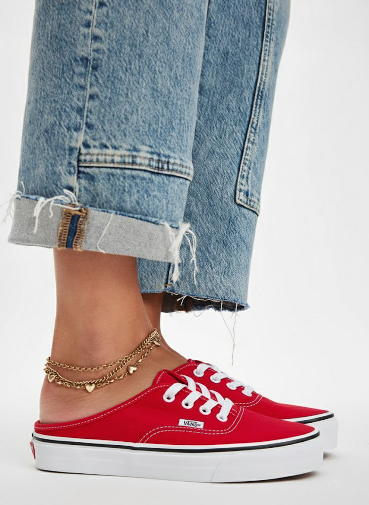 Vans Authentic Mule Racing Red/True White VN0A54F7JV6