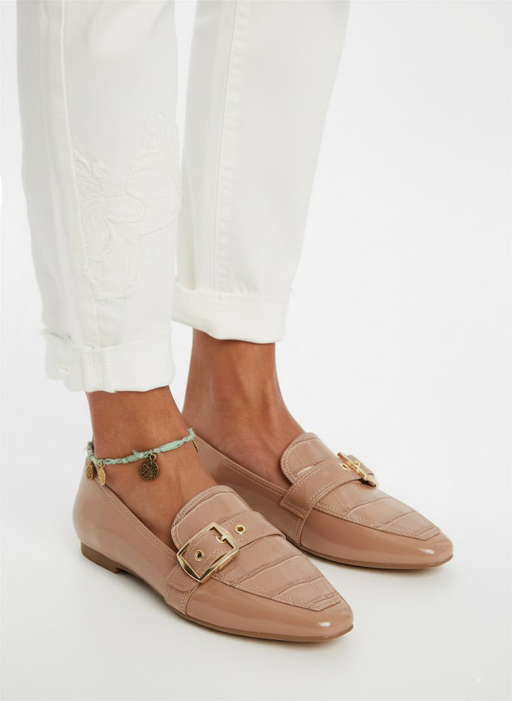 Rockport Women's Total Motion Laylani Buckle Loafer AU Natural Leather CI5164