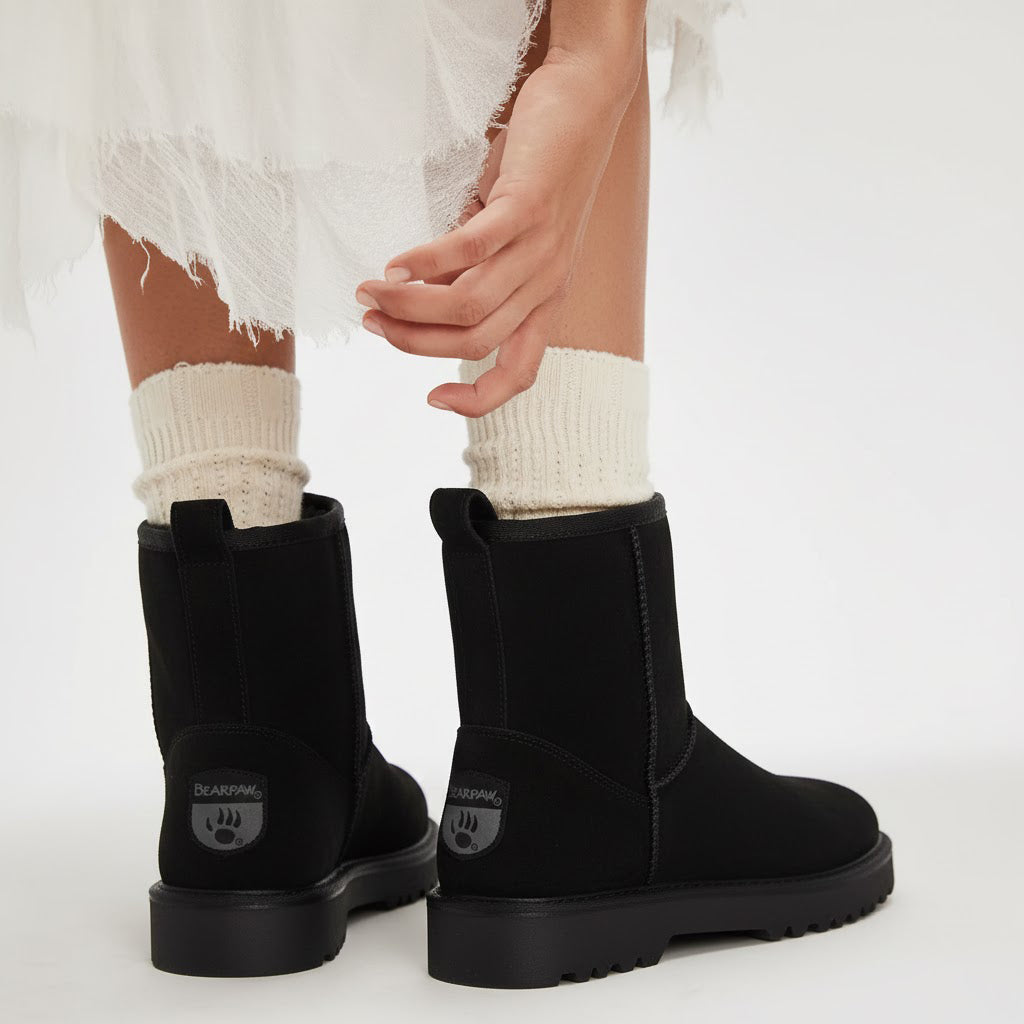 Bearpaw Women's Shorty Black 2860W 011