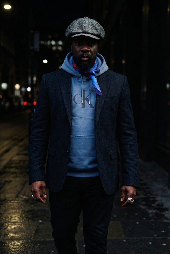 Calvin Klein Men's Monogram Fleece Hoodie Infinity 40QM898 420