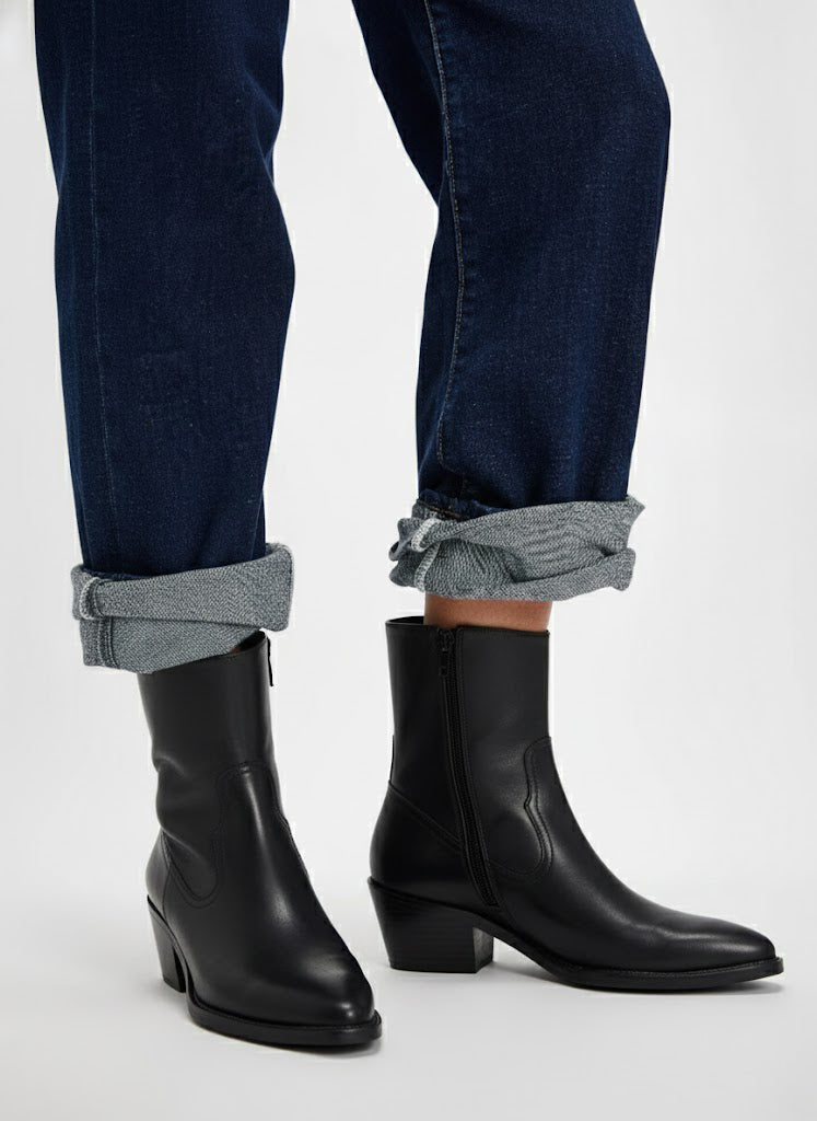 Rockport Womens Camdyn Bootie Waterproof Black CI2044