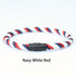 Aplaze  Men's Nautical Rope Bracelet with Black Buckle