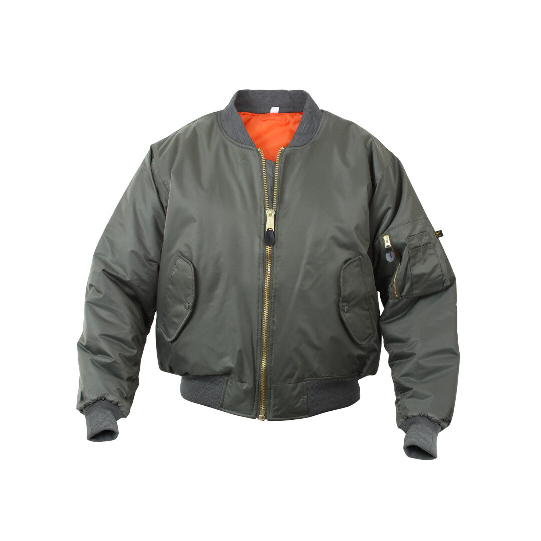 Rothco MA-1 Air Force Military Reversible Flight Jacket (Choose Sizes)