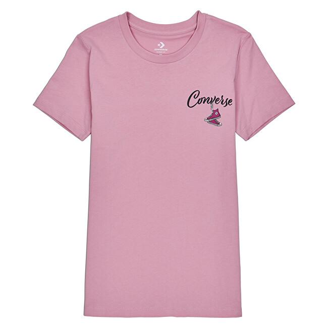 Converse Hanging Out Classic Tee Orchid Pink 10020554-A03 690.
