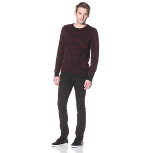 ZANEROBE NUBIAN KNIT BURGUNDY.