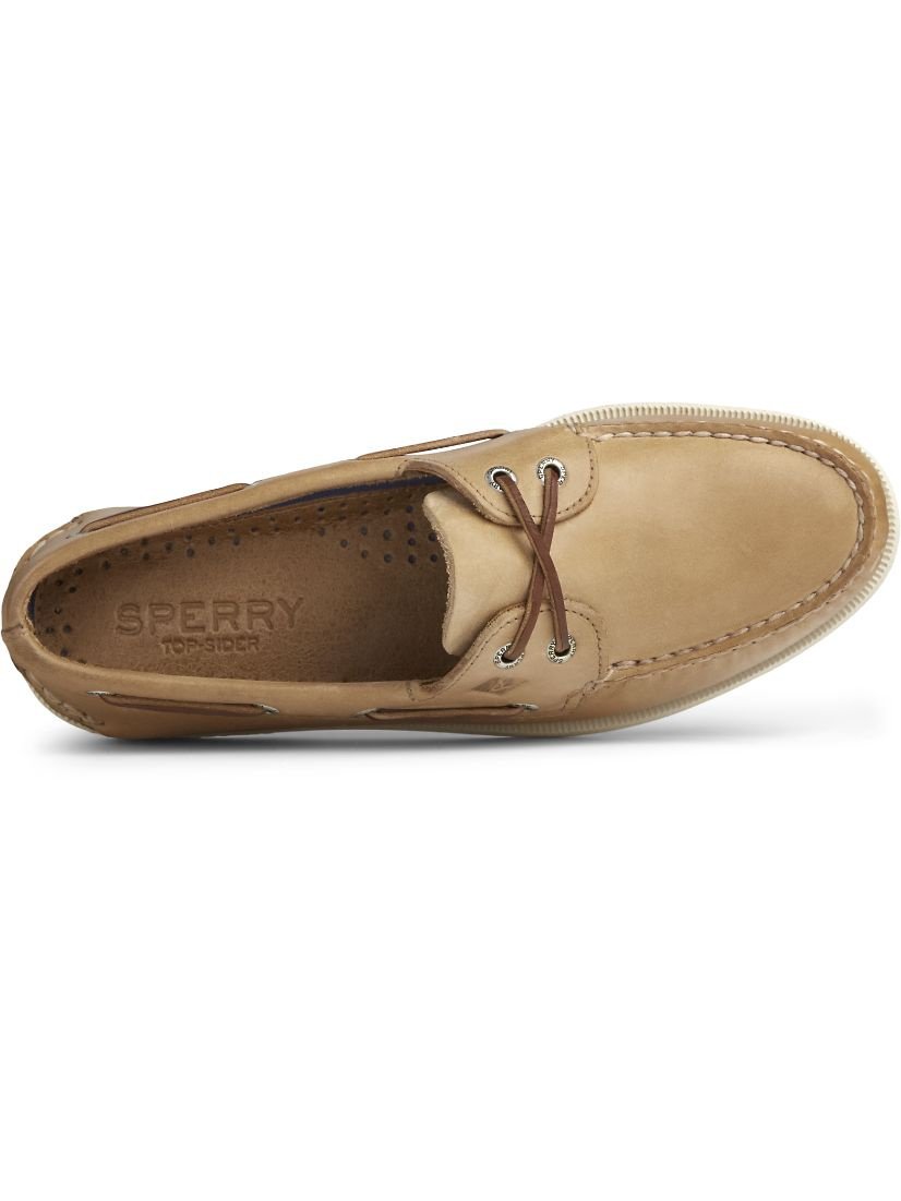 Sperry Men's Authentic Original 2 Eye Boat Shoe Oatmeal 0197632.