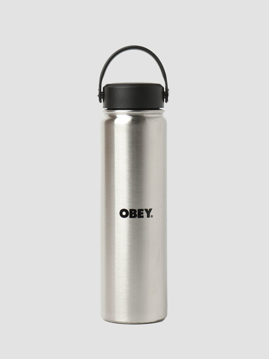 Obey Protest Bottle Water Bottle Silver Black 100320004.