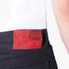 Naked and Famous Super Skinny Guy Black X Red Stretch Selvedge Black/Red 101015600.