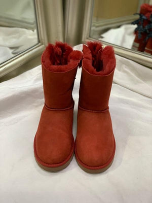 Ugg Kid's Bailey Bow Bandana Boots Matador Red 1010509Y K.