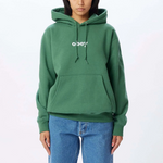 Obey Lowercase Pullover Hood Palm Leaf 112470162 PLF