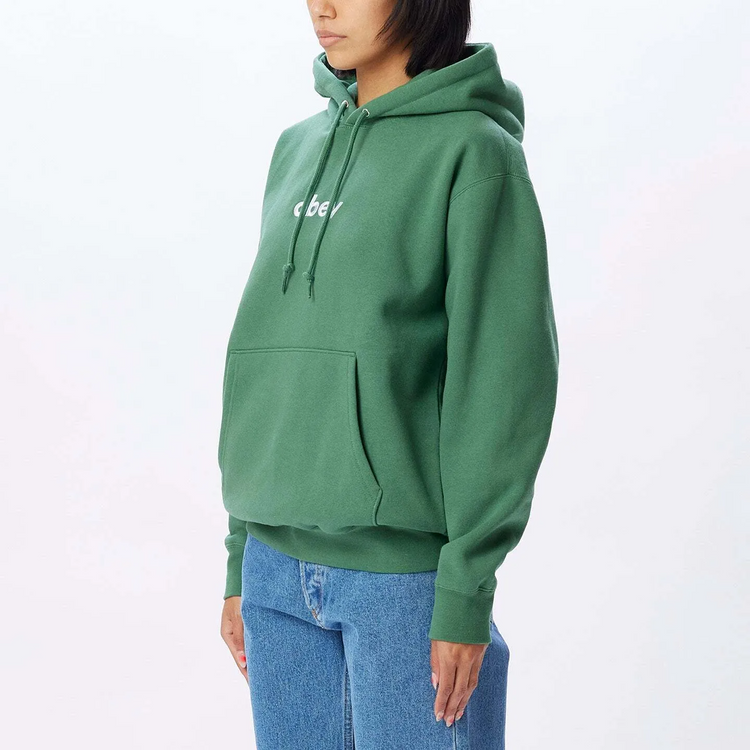 Obey Lowercase Pullover Hood Palm Leaf 112470162 PLF - APLAZE