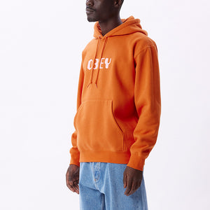 Obey Men's Grafx Hoodie Orange Oxide 112843151.