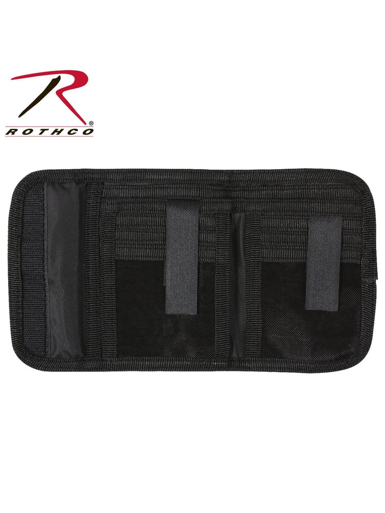 Rothco Deluxe Tri-Fold ID Wallet Black 11629.