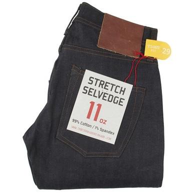 The Unbranded Brand UB422 Tight Fit 11oz Stretch Selvedge.