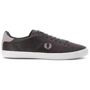 FRED PERRY HOWELES LEATHER B7508-491 CHARCOAL.