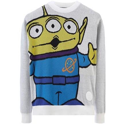 JOYRICH OOOHHHH!!! ALIEN SWEATER / OFF WHITE 15-473-00302-OFW.