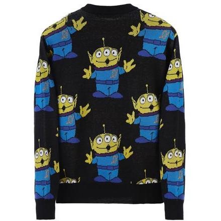 JOYRICH HELLO ALIEN SWEATER / BLACK 15-473-00303-BLK.