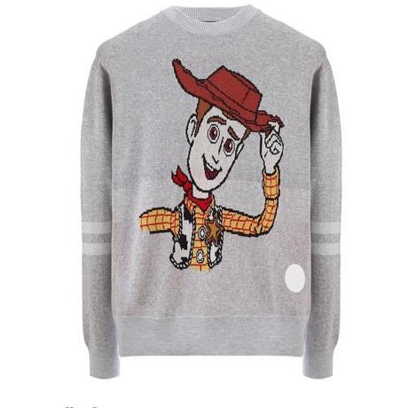 JOYRICH WOODY PROFILE SWEATER / H/GRAY 15-473-00305-HGR.