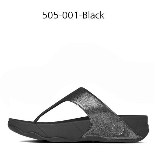 FITFLOP Lulu Shimmersuede Black 505-001.