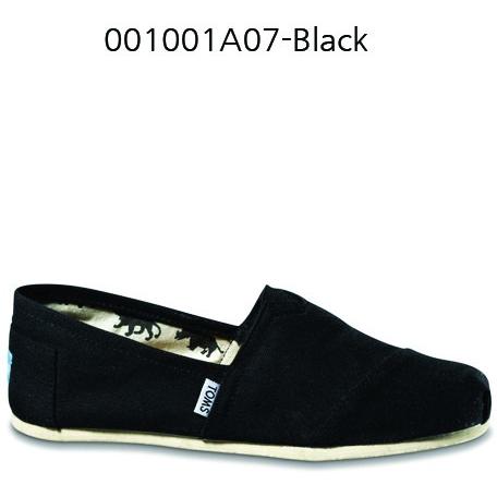 Toms Canvas Men's Classic 001001A07 Black.