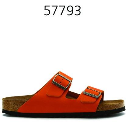BIRKENSTOCK Womens Arizona Sandal Orange/Nubuck 57793.