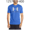 UNDER ARMOUR Mens Sportstyle Logo T-Shirt Royal/Midnight Navy/Steel 1257615-400.
