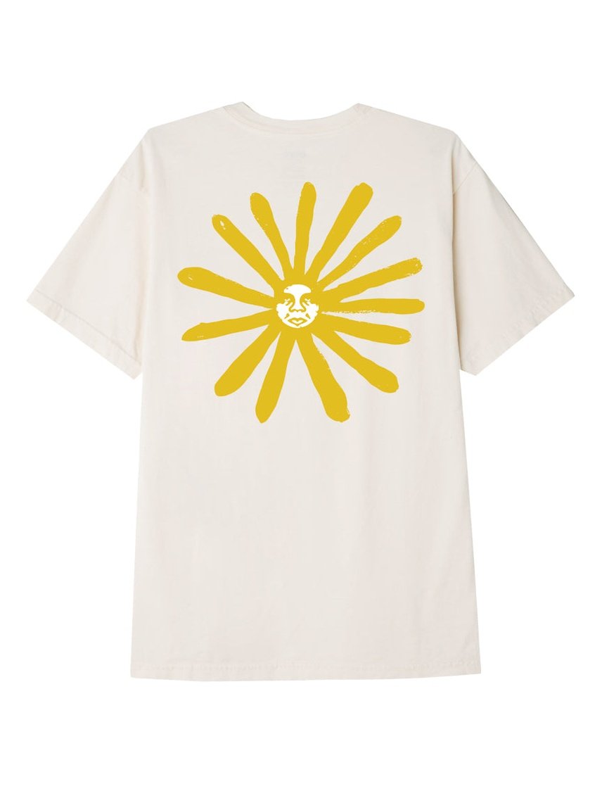 Obey Mens Obey Flower Icon T-Shirt Sago 163003242.