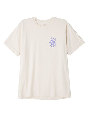 Obey Mens Obey Flower Icon T-Shirt Sago 163003242.