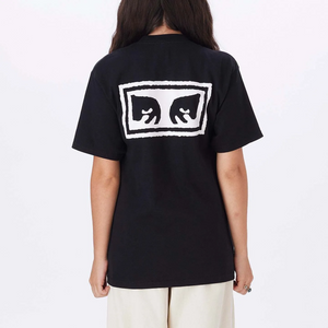Obey Eyes 3 classic short sleeve T-Shirt Black 165261826.