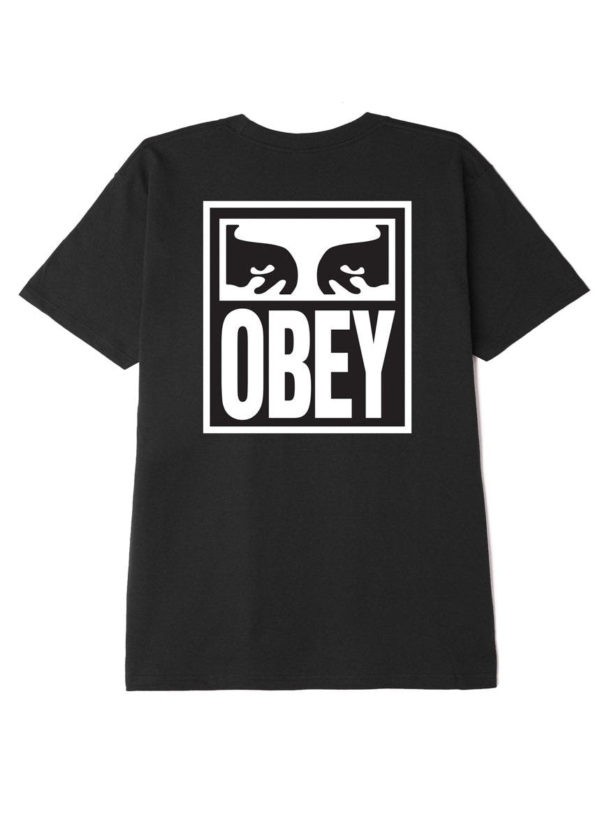 Obey Mens Eyes Icon 2 T-Shirt Black 165262142.