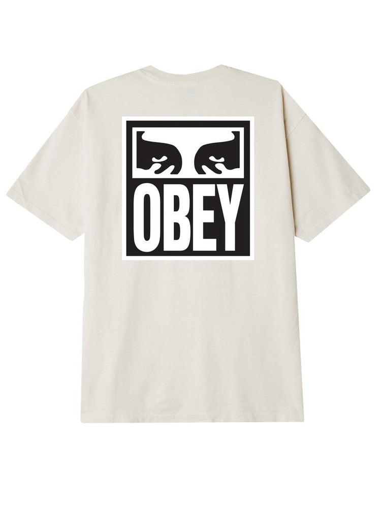 Obey Mens Obey Eyes Icon 2 Classic Box T-Shirt Sago 166912142.